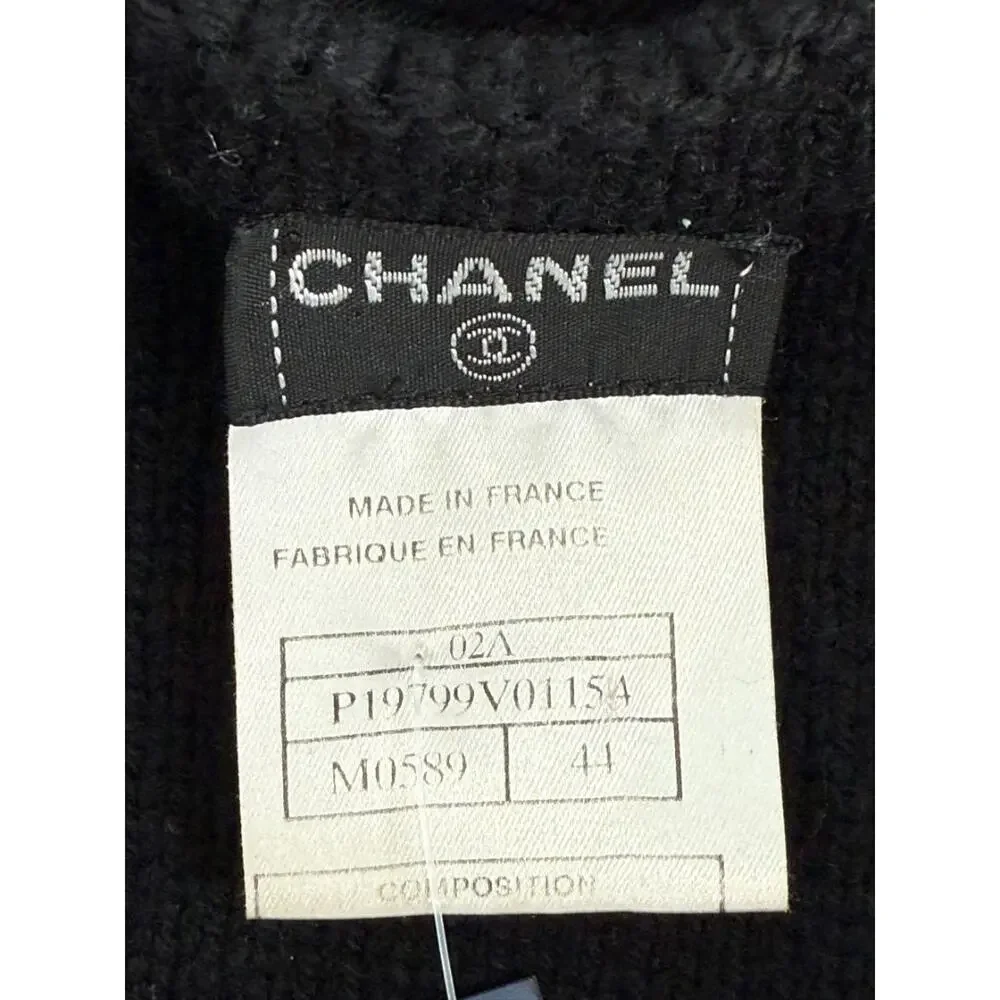 Chanel 2002 Wool Sweater - Size 44